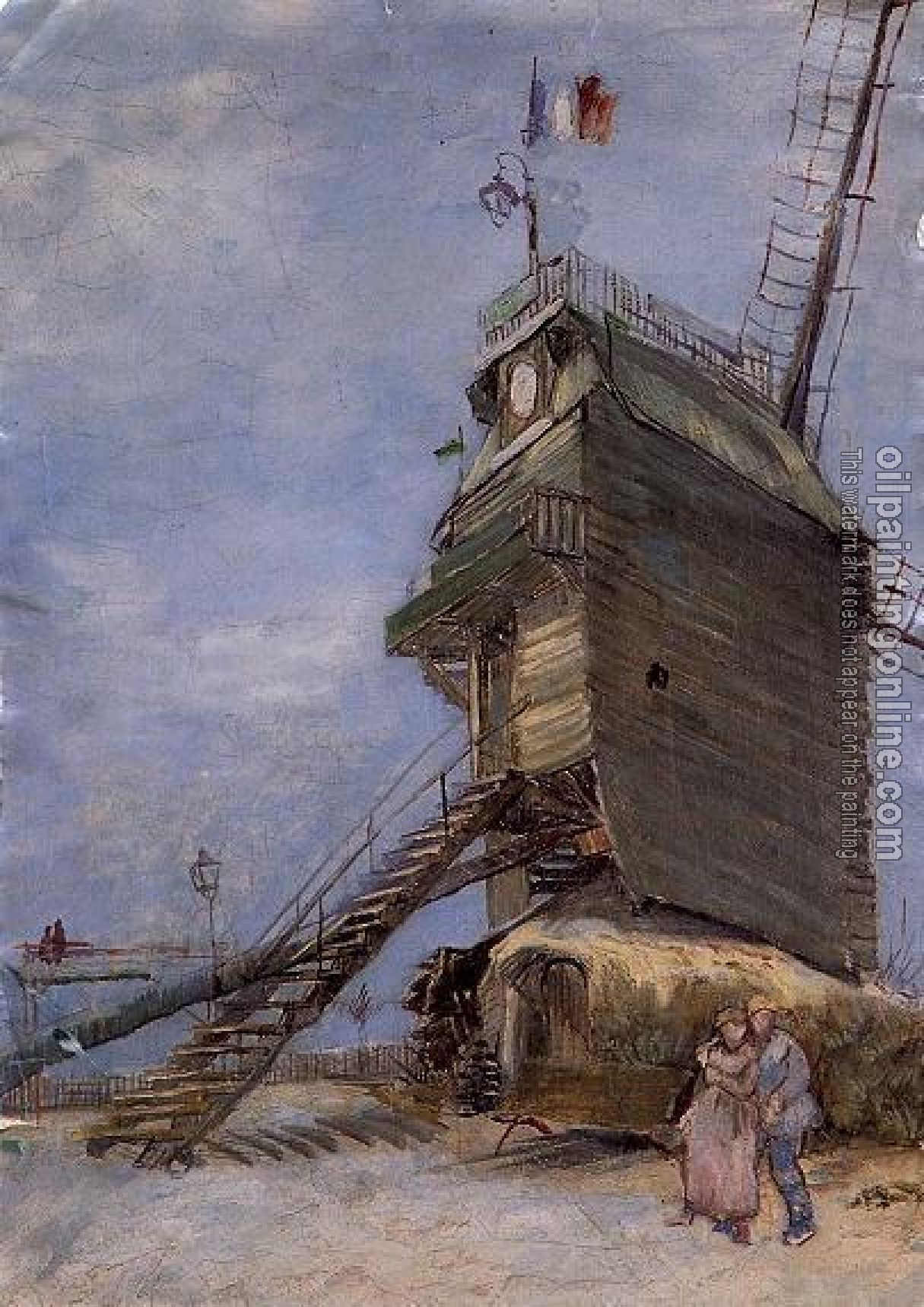 Gogh, Vincent van - Le Moulin de la Galette